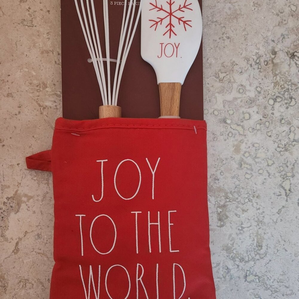 Mitten spatula and whisk set NEW By Rae Dunn